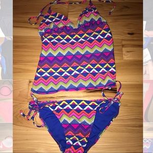 Old Navy colorful tankini!